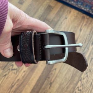 New Lucky Brand leather belt. Size 38